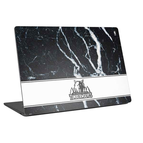 NBA Minnesota Timberwolves Marble Universal Laptop 16.6in (13.4 x 9.7in) Skin